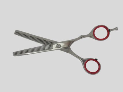 スキ率20～25％のスキハサミ / レッド